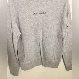 H&M DIVIDED Team Internet Crewneck size S